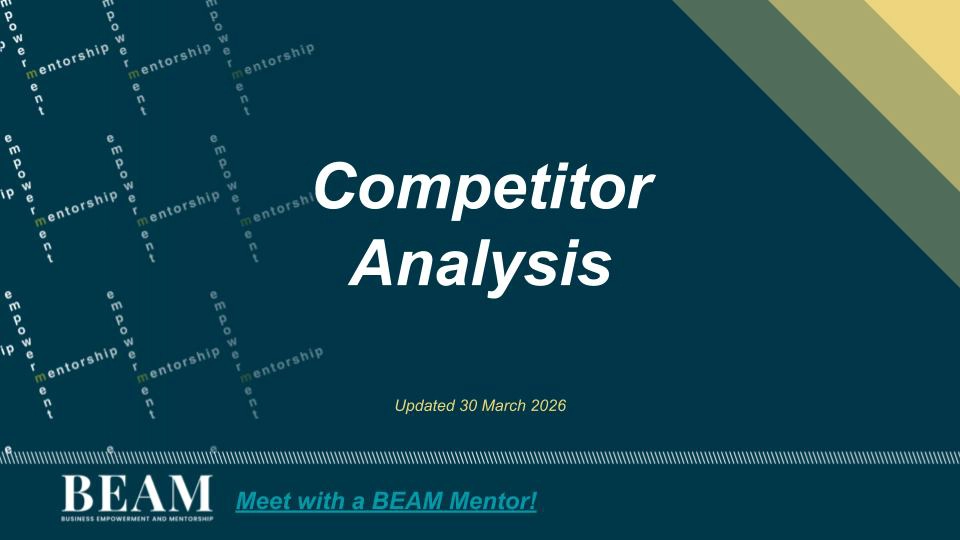 Competitor Analysis
